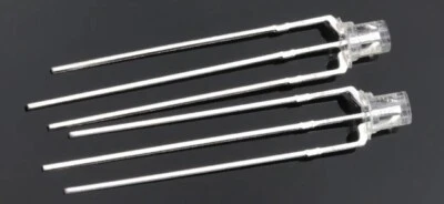 LED 3mm 2mm SMD Bi-Color Zweifarbig Anode Kathode Lichtwechsel Lok Tower LED - Bild 1 von 4