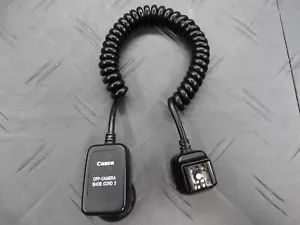 Canon Off-Camera Shoe Cord 2 Made in Japan - Picture 1 of 8