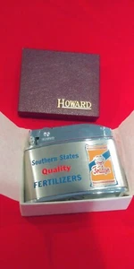 VINTAGE ADVERTISING FLAT LIGHTER SOUTHERN STATES FERTILIZER KENTUCKY - Picture 1 of 9