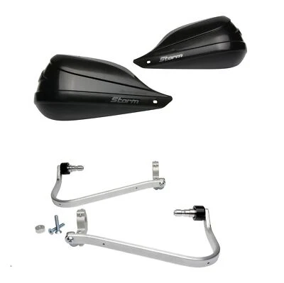 Kit de guardamanos y ajuste BarkBusters Storm negro Suzuki DL650 V-Strom 2004 a 2022 Foto 1 de 4