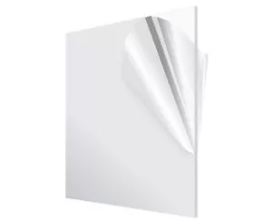 Acrylic Plexiglass Plastic Sheet 0.220” - 1/4" Thick - You Pick The Size Clear - Picture 1 of 3