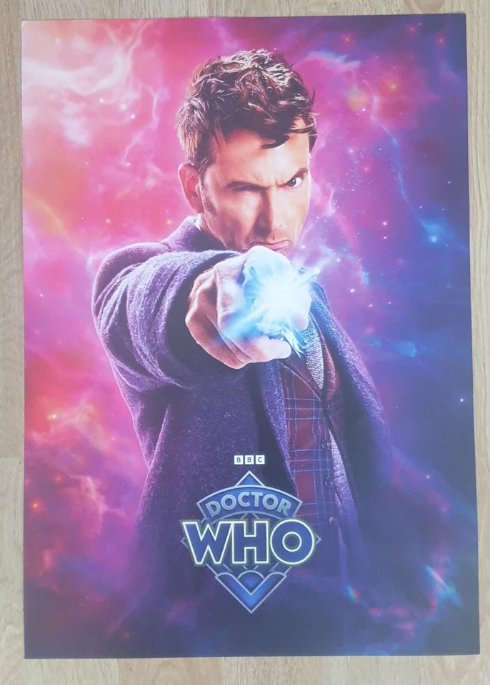 Doctor Who 60th Anniversary 14th Doctor David Tennant  A3 Poster Brand New  - Image 1 of 1