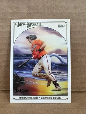 2023 Topps x Bob Ross Joy Of Baseball #74 RYAN MOUNTCASTLE - Image 1 of 2