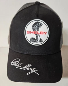 Carrol Shelby Ford Adjustable Embroidered Panel Hat. Mustang, Shelby, GT40 - Picture 1 of 5