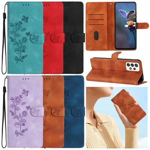 Flip Book Wallet Leather Phone Case Cover For Samsung Galaxy A14 A54 A23 A53 A13 - Zdjęcie 1 z 65