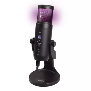 Venom Cardioid Streaming Mikrofon mit LED Netz Grill - PC, PS5, PS4 - Bild 1 von 6