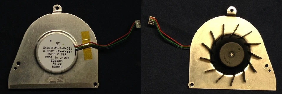 Fan Right / Apple Powerbook G4 15 " A1138 Laptop Right Fan D4008F05HP-0-C01 - Image 1 of 1