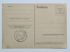 Alliierte Besetzung Behelfsganzsache P 698 I Hamburg 13 -23.6.1945 * - Picture 1 of 2