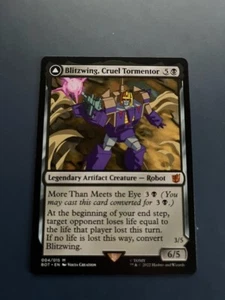 1x BLITZWING, CRUEL TORMENTOR - Transformers - MTG - Magic the Gathering - Picture 1 of 2