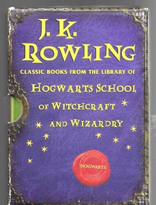 J K Rowling Classic Books From The Library Of Hogwarts School Of Witchcraft 2001 - Picture 1 of 20