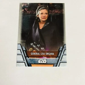 2020 Topps Star Wars Holocron Base Card Res-16 General Leia Organa - Picture 1 of 2