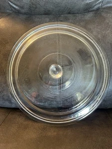 Crockpot / Casserole Replacement LID ONLY Glass 11” ID 12” OD - Round - Mexico - Picture 1 of 4