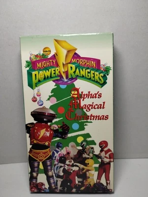 Mighty Morphin Power Rangers Alpha's Magical Christmas VHS Tape - Image 1 of 4