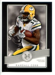 2015 TOPPS MUSEUM RANDALL COBB 5X7 JUMBO ART CARD #/49 PACKERS - Picture 1 of 2