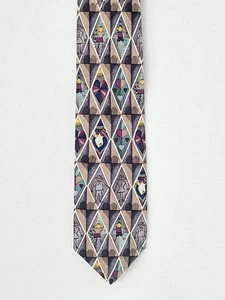 1994 McDonalds Ronald Childrens Charities Collectible Rare Hand Neck Tie MBP VTG - Picture 1 of 2