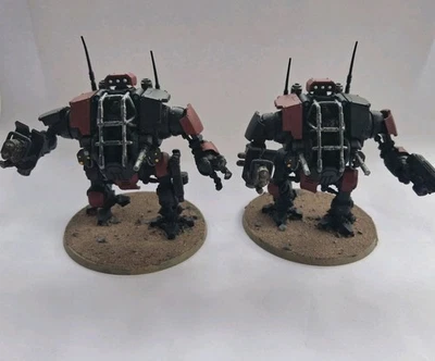 2 x Fatos de Guerra Táticos Primaris Invictor, Space Marines Adeptus Astartes 40k 30k - Imagem 1 de 4
