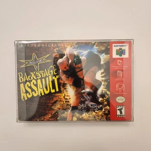 WCW Backstage Assault (Nintendo 64, 2000) CIB, sehr gut - Bild 1 von 1
