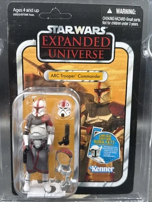 Star Wars Kenner VC54 2011 Arc Trooper Commander universo expandido tarjeta sin perforar Foto 1 de 4