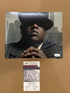 Jamal Woolard signed Autogramm 8x10 Notorious Biggie Smalls Foto mit JSA COA - Bild 1 von 1
