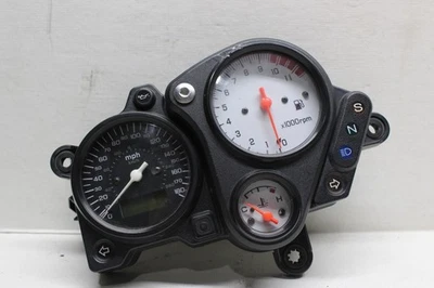 1998 Honda VTR1000F SuperHawk medidor de velocidade conjunto de cluster 31953 milhas - Imagem 1 de 4