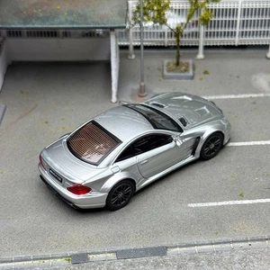 1:64 Mercedes Benz SL65 AMG Black Series5th R230 Alloy Car Model Gift Silver GUM - Picture 1 of 4
