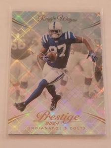 2024 Panini Prestige - Diamond Xtra Points #133 Reggie Wayne - Foto 1 di 1