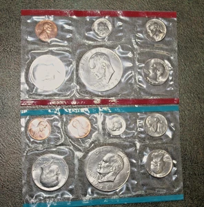 1973 Uncirculated US Mint Set P&D S in original envelope - Picture 1 of 2