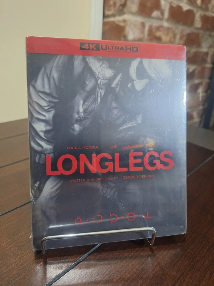 Longlegs w. Steelbook & Slipcover (4K UHD Blu-ray, 2024, Region Free) *NEW* - Image 1 of 3