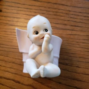Soporte de porcelana para muñeca Lefton Kewpie 4" x 4" aprox Q-Tips, Meds o Maceta - Imagen 1 de 15