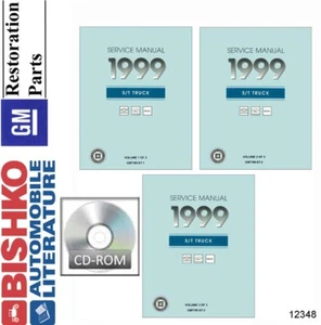 1999 Chevrolet S/T Truck Shop Service Repair Manual CD Engine OEM - Picture 1 of 1
