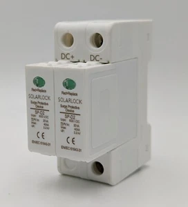 SPD Überspannungsschutz Blitzschutz Solar Photovoltaik 2 Polig, 600VDC, Typ 2-C - Bild 1 von 5