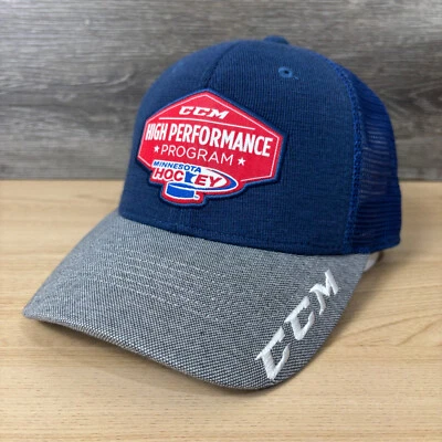 Gorra CCM Snap Back Azul Hockey Equipo Atlético Programa de Rendimiento Foto 1 de 4