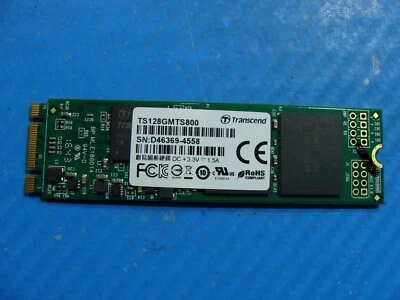 MSI GL62M 7RD Transcend 128GB SATA SSD Solid State Drive TS128GMTS800 - Image 1 of 2