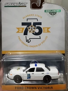 Greenlight 1/64th scale Alabama F.O.P. 2008 Ford Crown Victoria PI - Picture 1 of 2