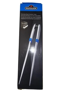 Napoleon Edelstahl Präzisionszange limitierte Auflage BBQ Grill Zubehör Neu im Karton - Bild 1 von 5