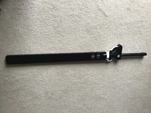 Anime Sword Art Online SAO Gun Gale GGO Kirito Black Elucidator Cosplay - Picture 1 of 8