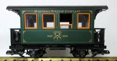 LGB PASSENGER CAR 3007 MF MARSHALL FIELD AND COMPANY PASSENGER CAR - Image 1 of 4