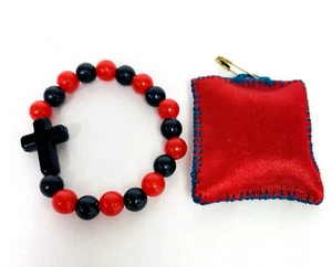 Baby Infant Bracelet Evil Eye Contra Bati Bales Usog Handmade (Please read) - Picture 1 of 9