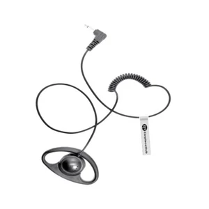 Listen Only D Shape Earpiece Headset for Linton Radio Free UK P&P - Picture 1 of 3