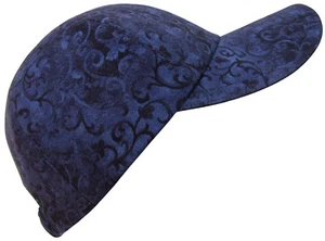 Baseballmütze Kappe "Indigo Swirl" OSFMost elegant schick marineblau Rolldruck - Bild 1 von 7
