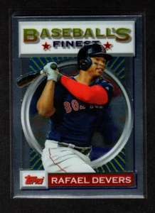 RAFAEL DEVERS 2020 FINEST FLASHBACKS BOSTON RED SOX - Picture 1 of 1