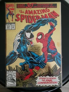 AMAZING SPIDER-MAN #375 1993 Marvel Direct Gold-Foil Cover 30th Anniversary - Bild 1 von 6