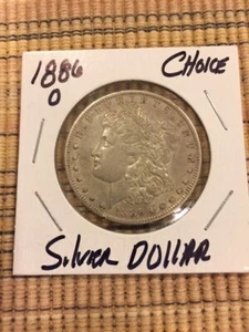 1886O MORGAN SILVER DOLLAR - Picture 1 of 4