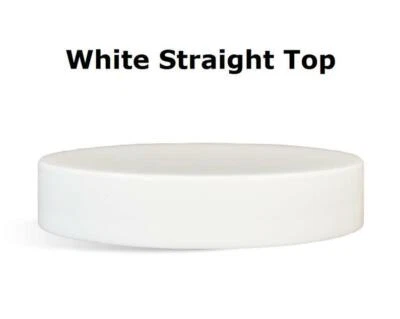 16oz Big Mouth Clear Plastic PET Jar white Smooth or Ribbed Lids Qty 1, 4, 12  - Image 1 of 4