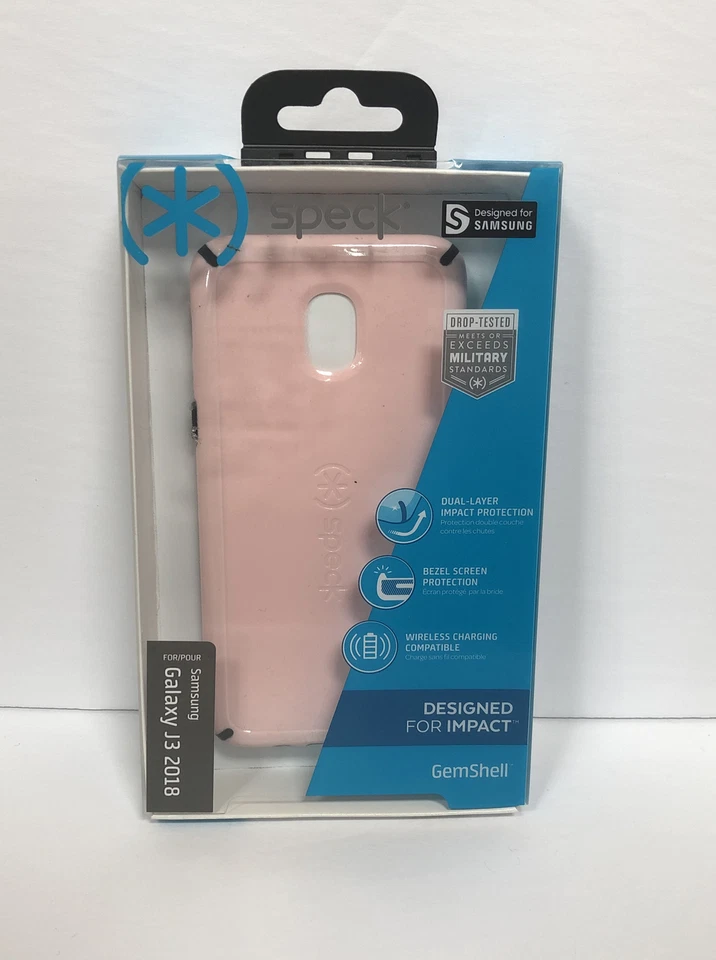 Speck  Samsung Galaxy J7 Case (2018) Gemshell Quartz Pink - Image 1 of 3