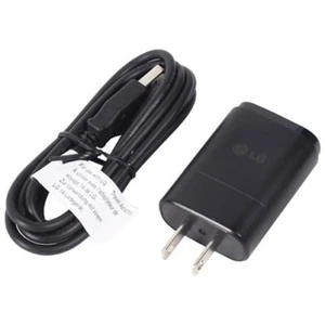 OEM Home Charger USB Cable Power Adapter Cord Wall AC Plug for Cell Phones - Picture 1 of 5