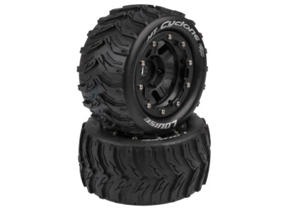 Louise Komplettrad MT-CYCLONE MT-Maxx Soft (MFT) RC Reifen 2.8 1/10 schwarz 17m - Bild 1 von 4
