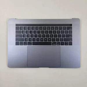 Apple MacBook Pro 15" gris sidéral pavé tactile assemblage clavier A1990 gris sidéral - Photo 1/12