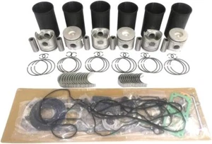 Overhaul Rebuild Kit For Mitsubishi 6D16 6D16T For Hyundai Forklift Excavator - Picture 1 of 7