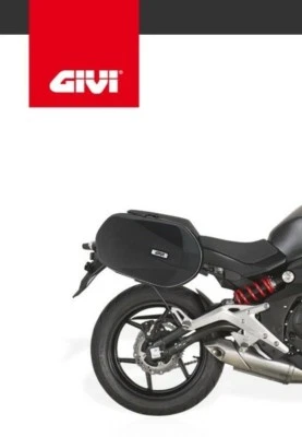 Alforjas laterales GIVI ST609 EASYLOCK Kawasaki ER6 2015 + TE4104 ER-6n Foto 1 de 4